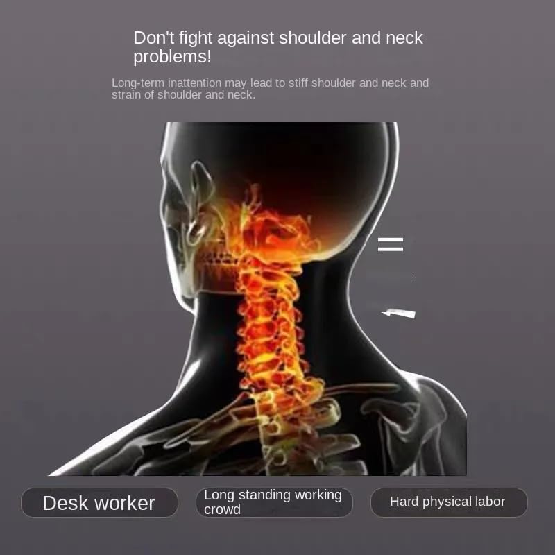 Pillow Knitted Massage Neck Adjustable Ergonomic Orthopedic Contour Support, High Quality Pillow Core Removable Cover For Sleeping Comfort